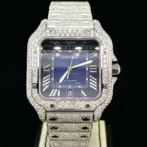 cartier santos 40mm|cartier santos xl diamond.